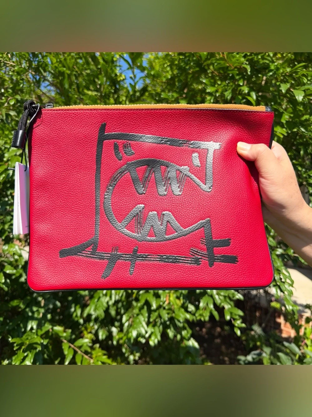 NWT Coach Pouch 30 With Rexy By Guang Yu 75508 - Picture 1 of 12